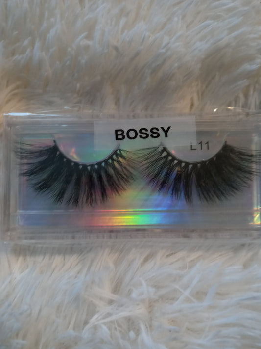 "BOSSY" 25MM Mink Lashes{CLEARANCE}