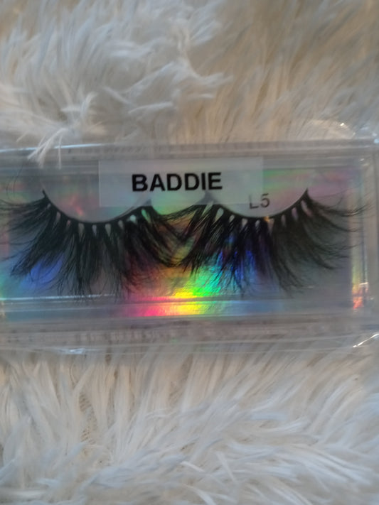 "BADDIE" 25MM Mink Lashes{CLEARANCE}