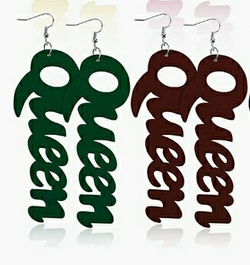 QUEEN EARRING BUNDLE(Green &Brown ONLY){CLEARANCE}
